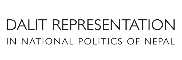 Dalit Representation in National Politics of Nepal