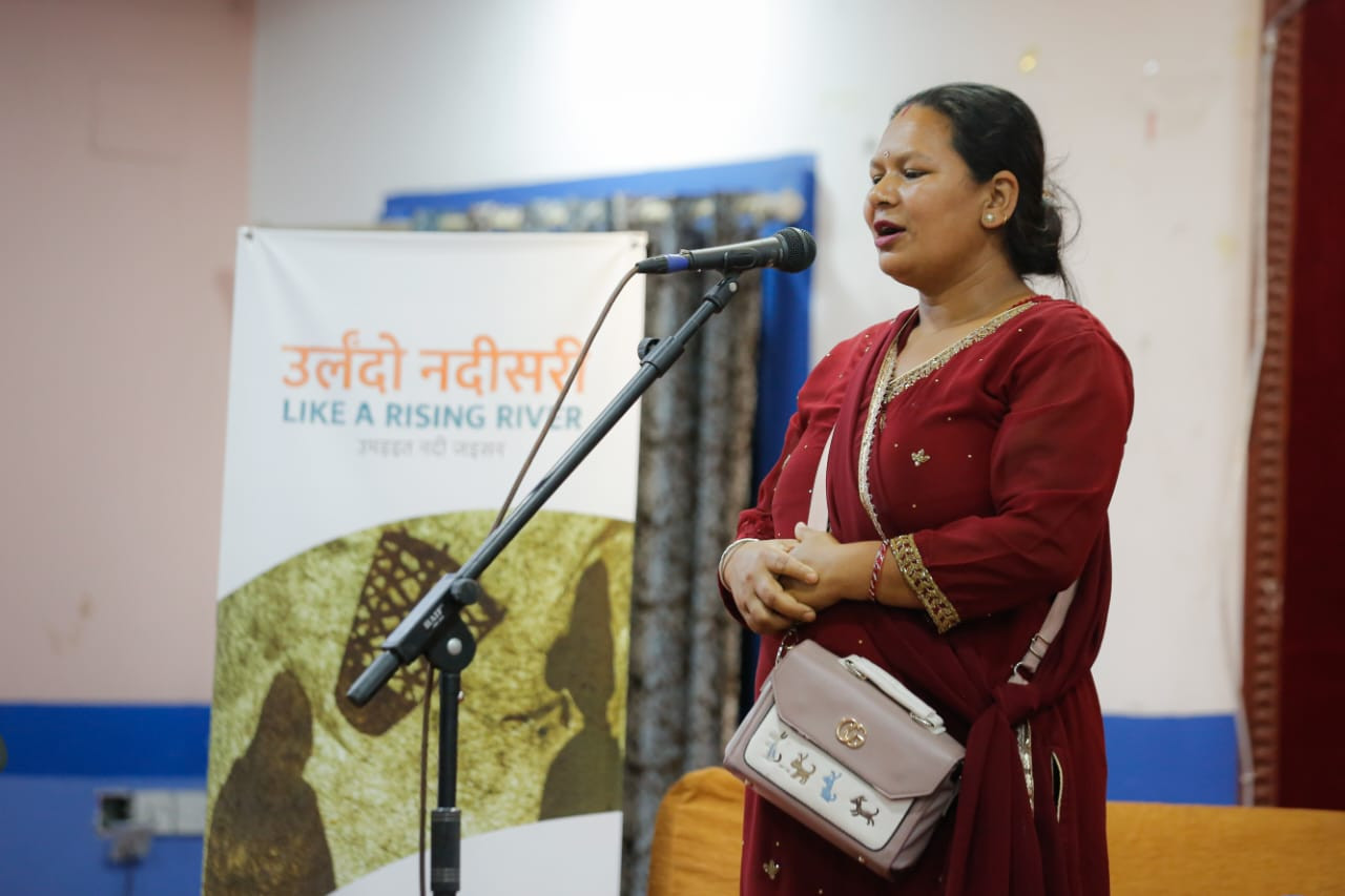 Like a Rising River Exhibition Amplifies Women's Voices and Inspires Social Change in Banepa